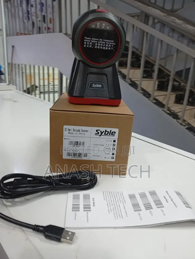 Userble New 2d Table Mountable Barcode Scanner