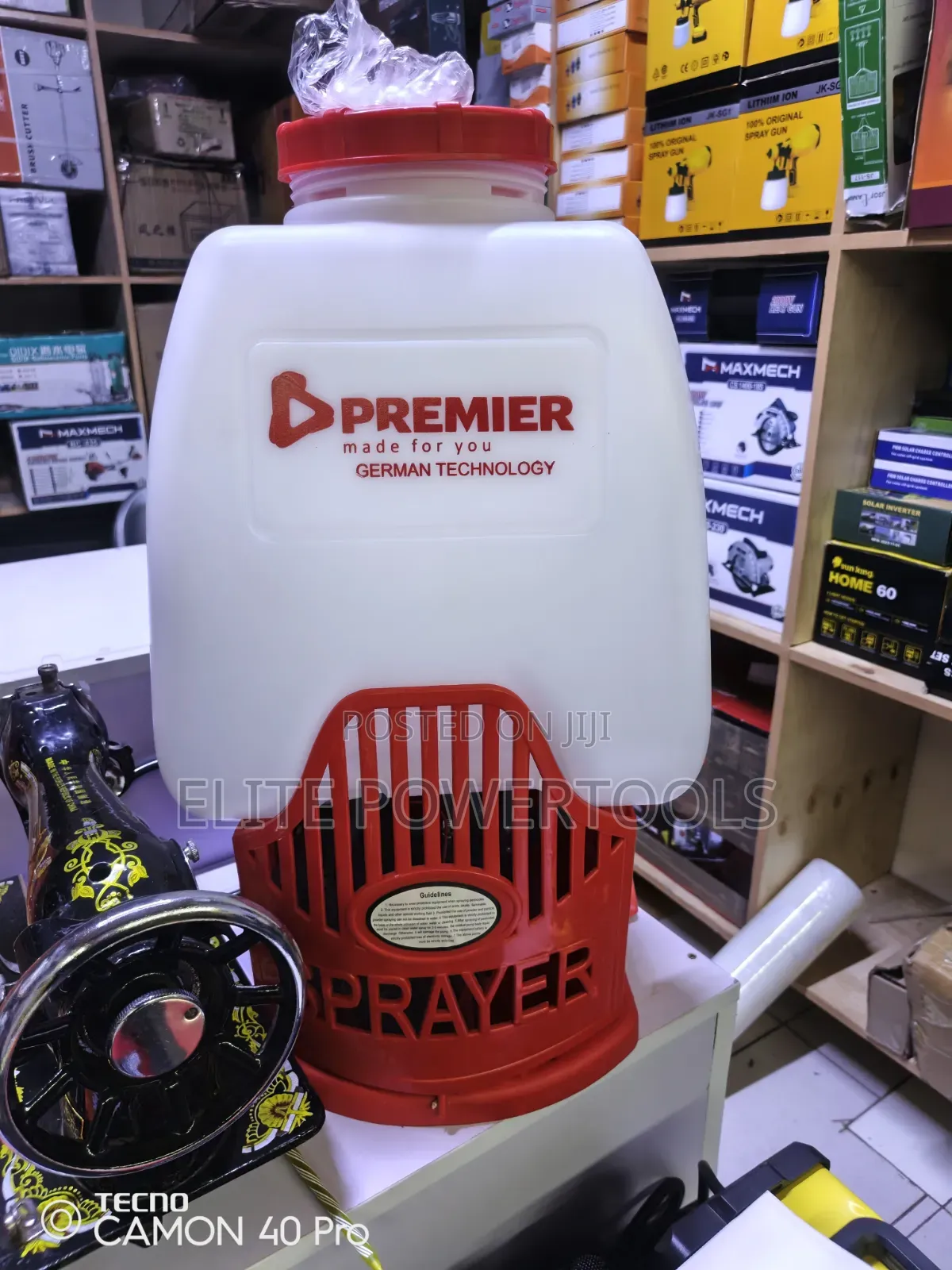 25l Petrol Agricultural Primer Knapsack Sprayer