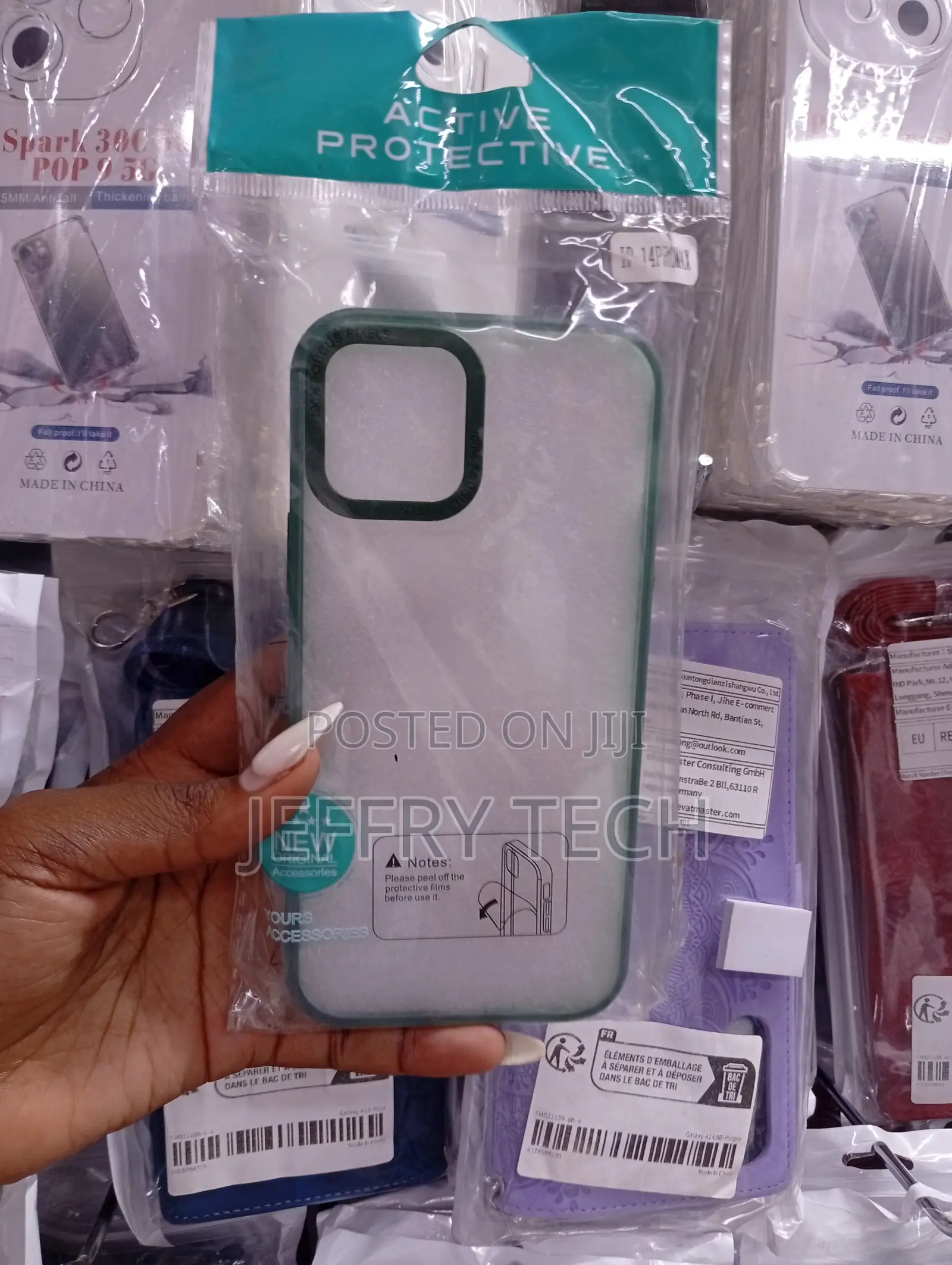 iPhone 14 Pro Max Slim Profile With Raised Edges Hybrid-Style Case