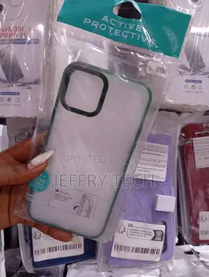 iPhone 14 Pro Max Slim Profile With Raised Edges Hybrid-Style Case