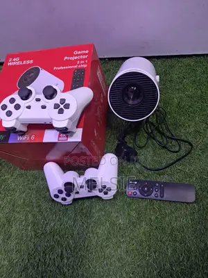 Hy300 Mini Home Theater Projector With Android 12 Built-in Games