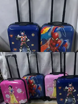 Kids’ Hard-Shell Suitcase Design, Lightweight With Wheels