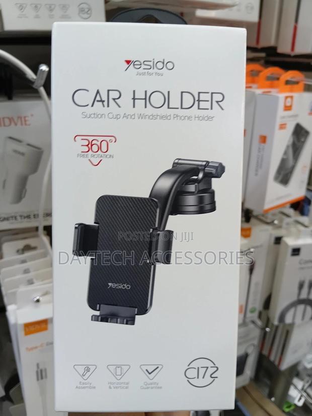 Yesido Car Holder Suction and Windshield Phone Holder [C172]