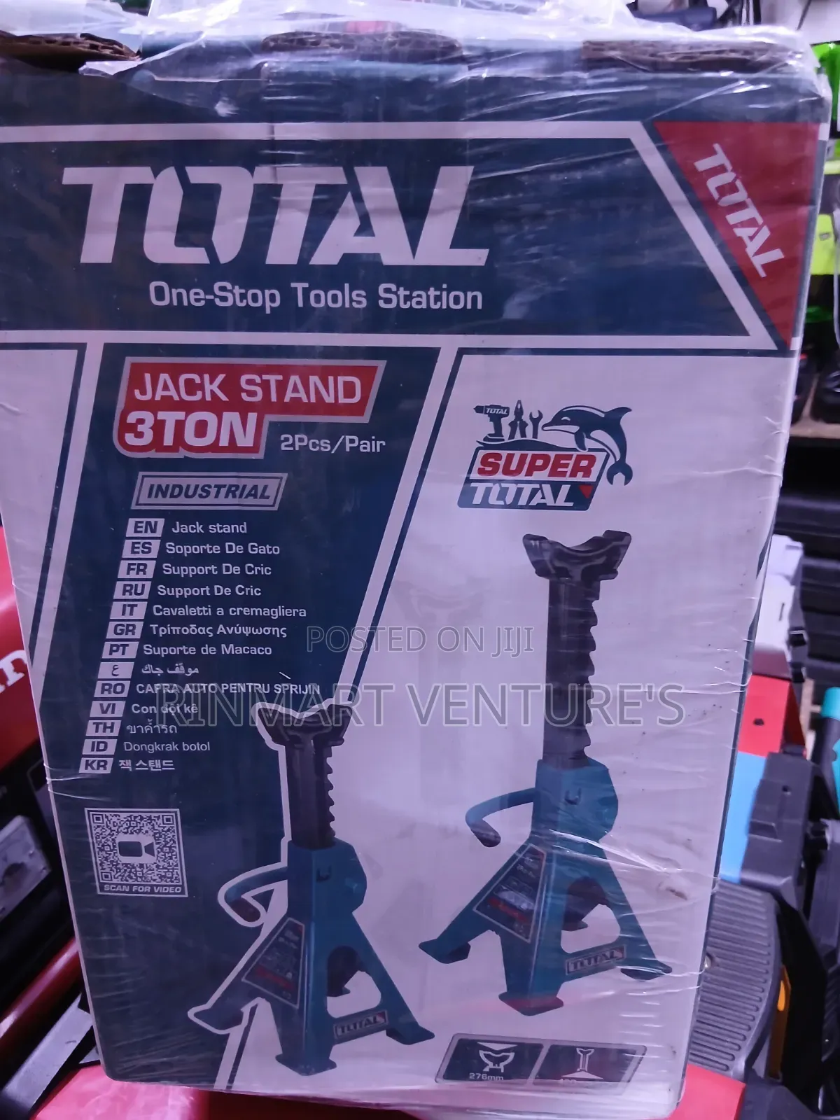 Total 3 Ton Jack Stand