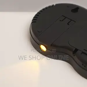 Led Digital Wall Clock With Bottom Lights 28*11.5cm