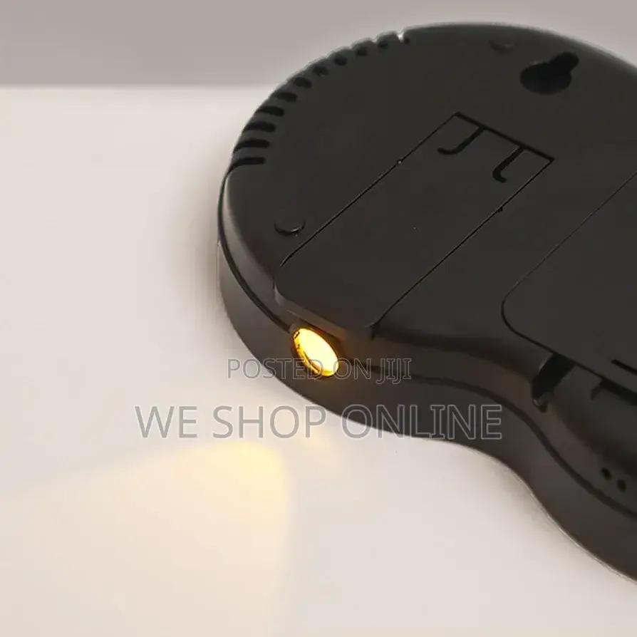 Led Digital Wall Clock With Bottom Lights 28*11.5cm