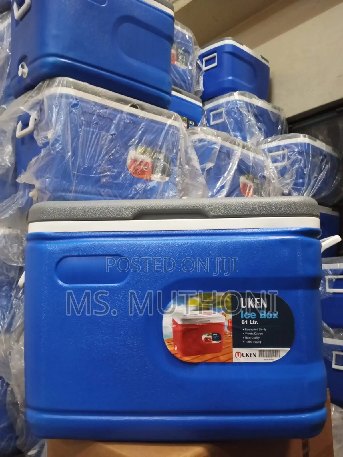 Uken Insulated Ice Cooler Box. (31 L / 61 L)