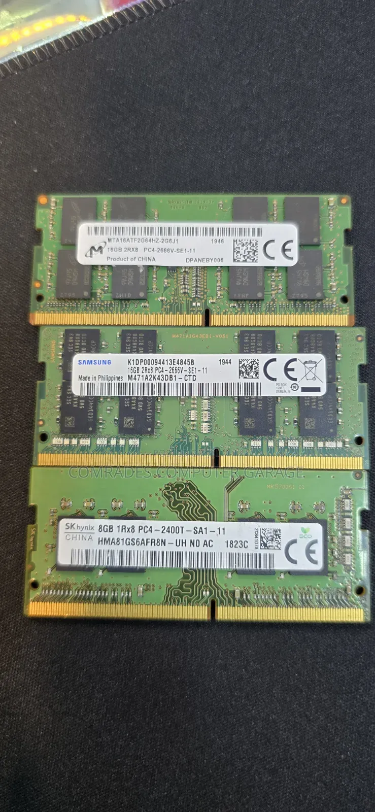 Micron 16gb Ddr4 Laptop Ram Module .