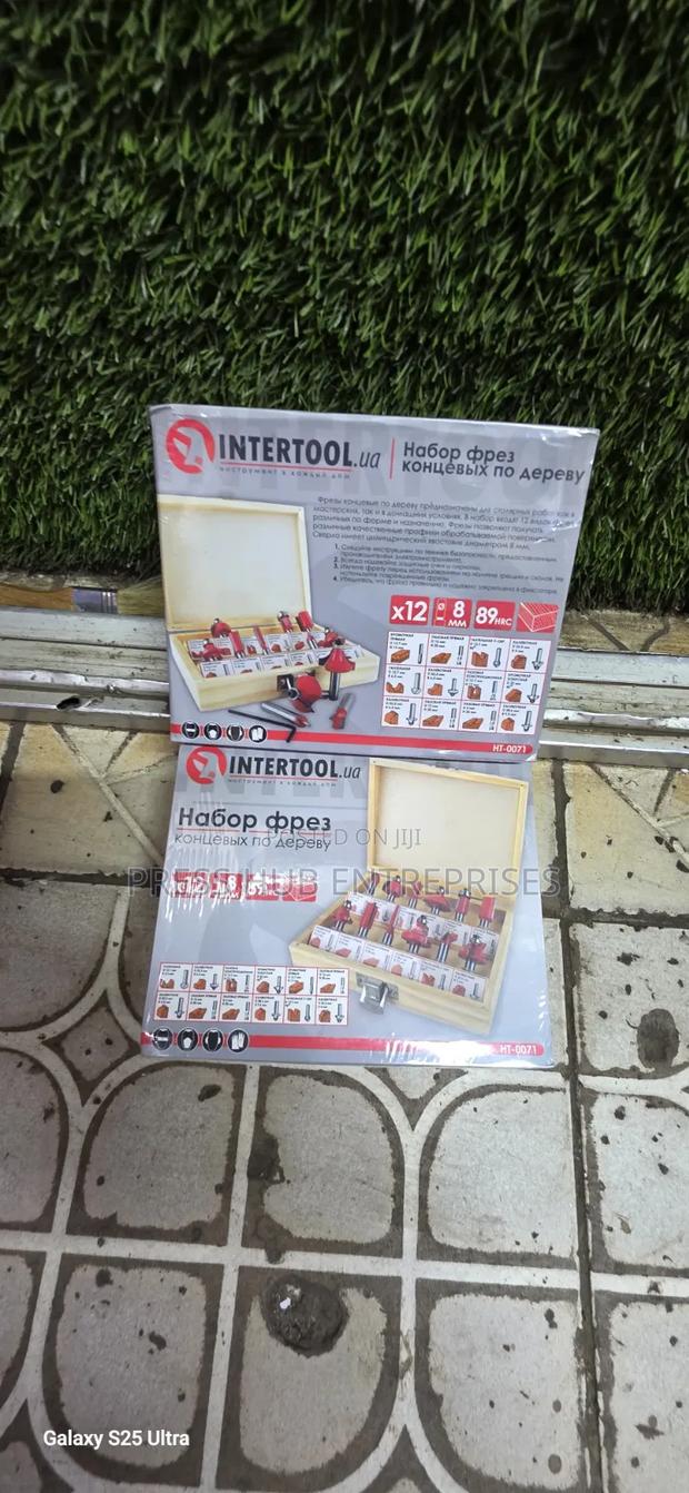12-Piece Router Bit Set