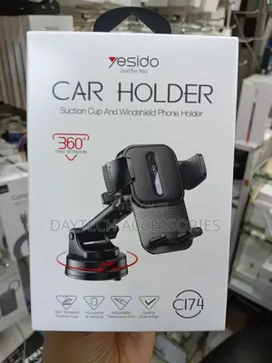 This Yesido C174 Suction Cup and Windshield Car Phone Holder.