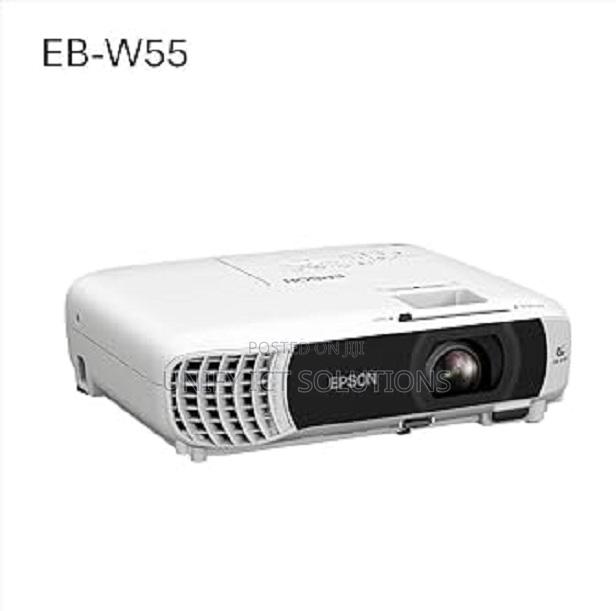 Epson Eb-W55 Wxga 4000 Lumen Projector, Built-in Wifi,