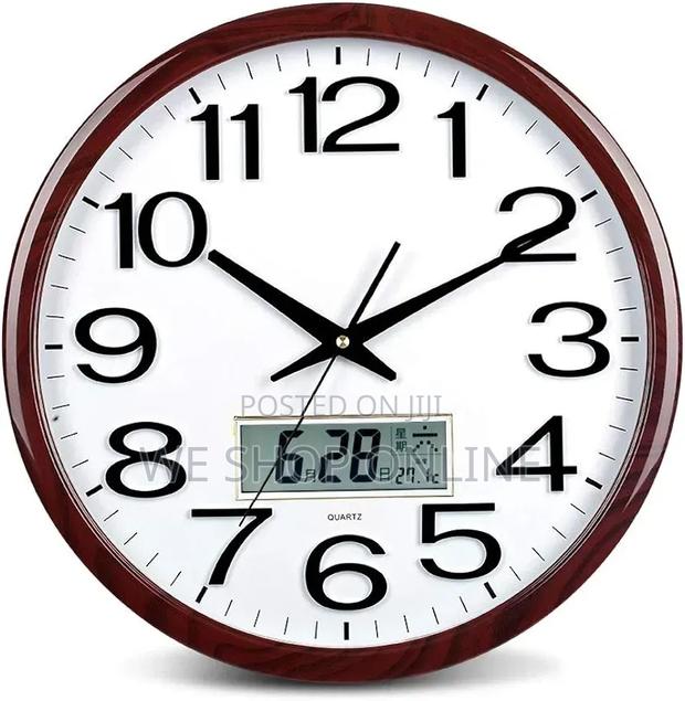 30cm Wall Clock for Minimalists - thumbnail 4