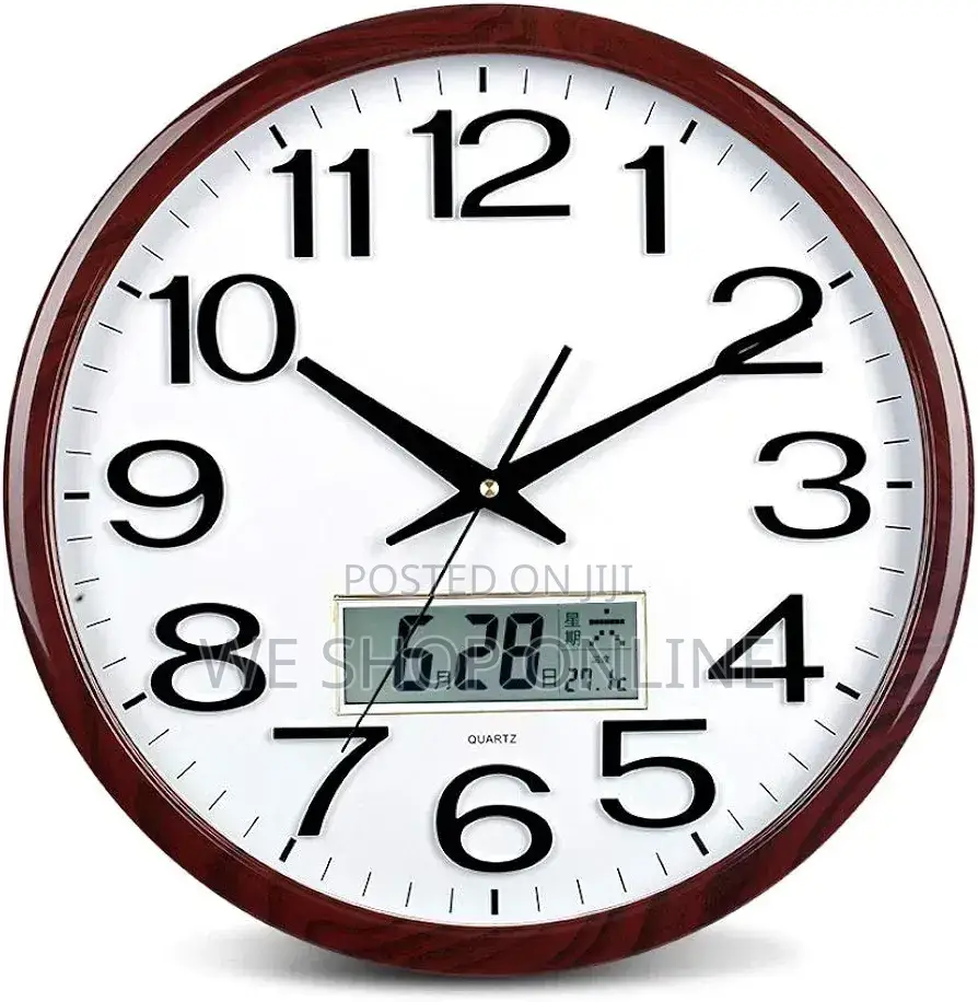 Digital Wall Clock