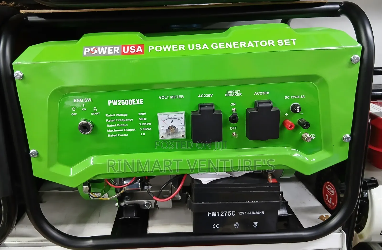 Power Usa W2500exe Petrol Generator.
