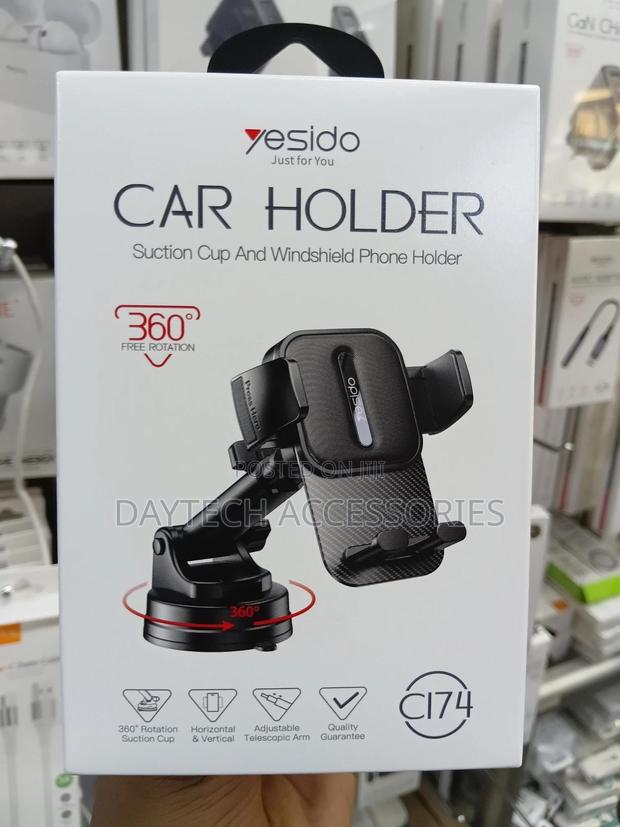 Yesido C174 Suction Cup Telescopic Car Phone Holder