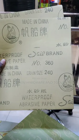 Waterproof Abrasive Paper