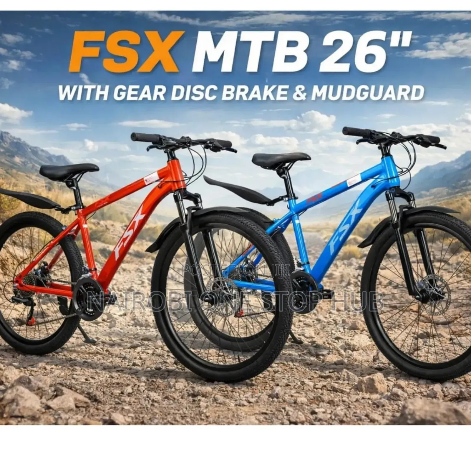 Bike Size 26 With Disc Brakes Mud Guard