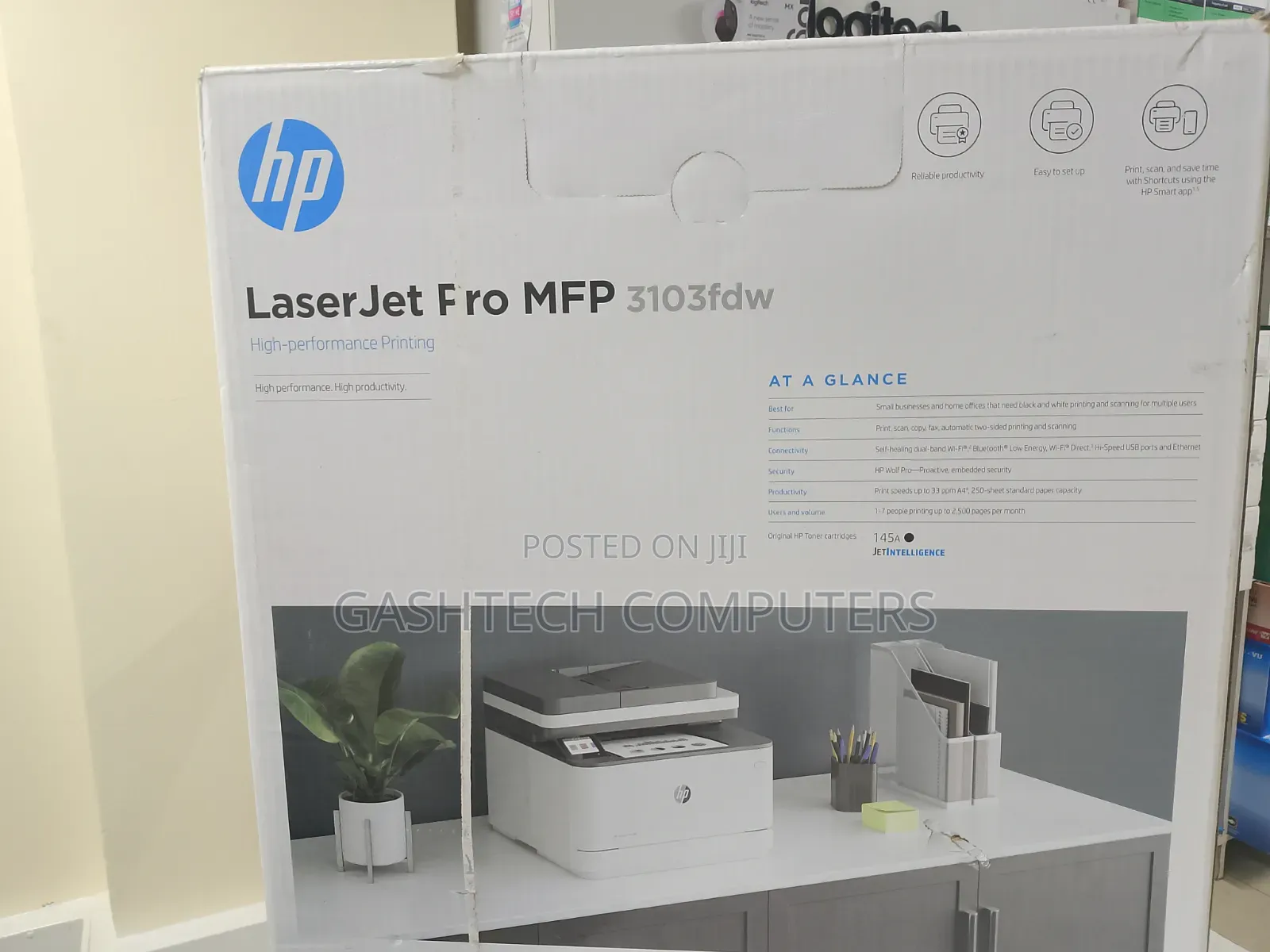 Laserjet Pro MFP 3103fdw Printer