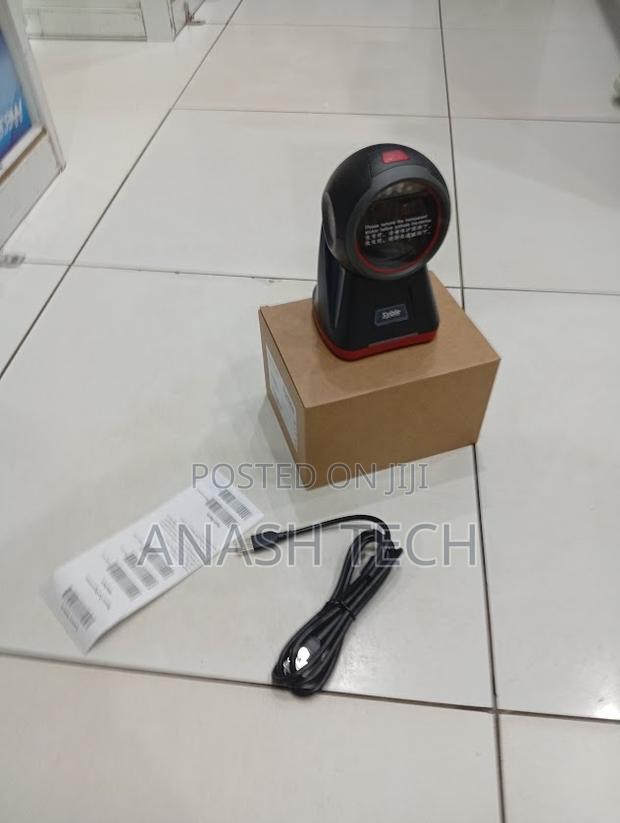 Round Table Mount Compact Xb8602 Barcode Scanner