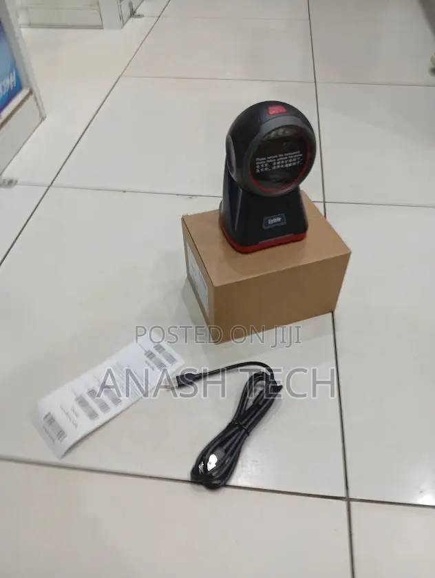 Round Table Mount Compact Xb8602 Barcode Scanner