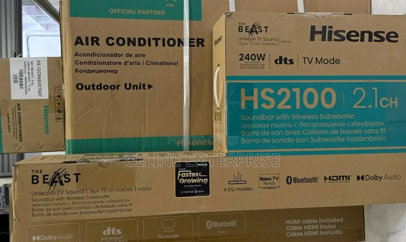 Hisense Hs2100 Sound Bar