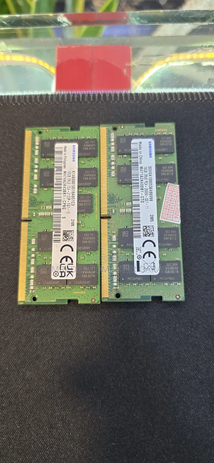 Samsung 16gb Ddr4 Laptop Ram(2133p and 2666b