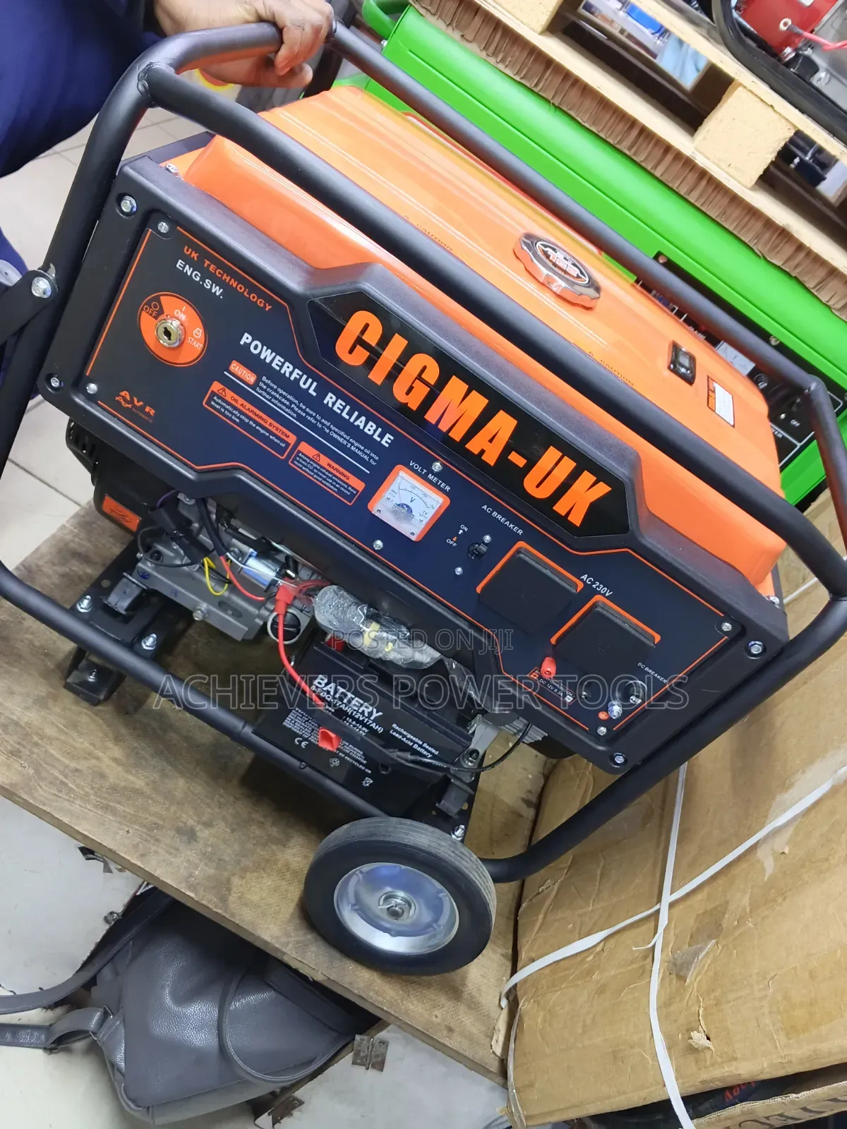 10kva Cigma Uk Generator Machine/Avr and Keystart