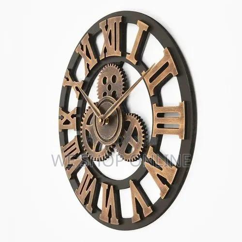 Roman Vintage Gear Wall Clock 60cm - thumbnail 6