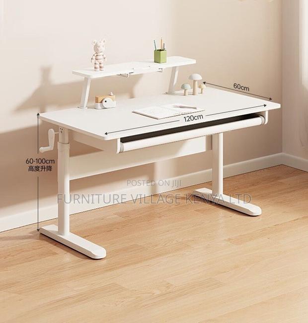 Manualy Adjustable Modern Home Study Desk - thumbnail 3
