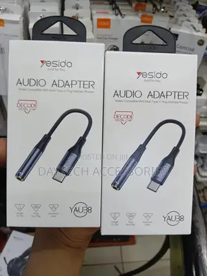 The Yesido Yau38 Type-C to 3.5mm Audio Adapter.