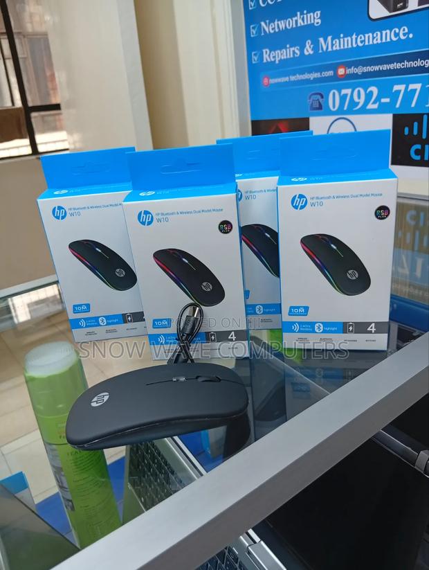 Hp W10 Bluetooth Wireless Dual Model Mouse - thumbnail 3