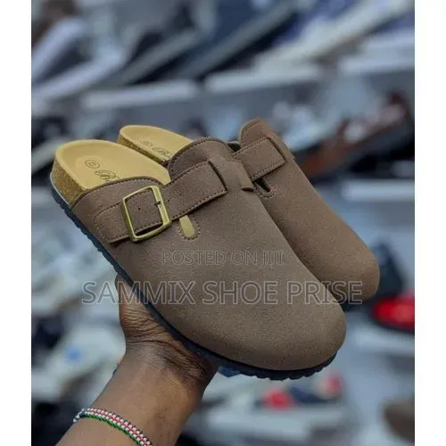 Suede Clogs/ Casual Sandals