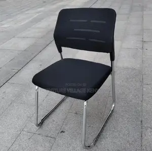 Medium Mesh Back Armless Reception Guest Seat