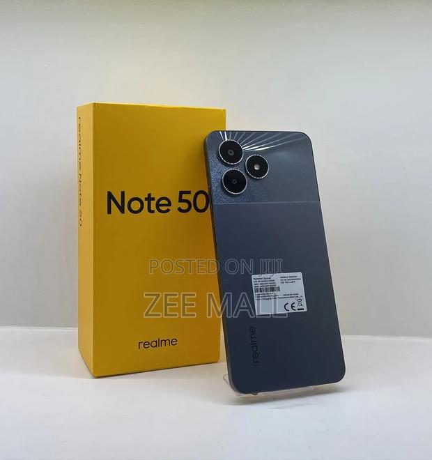 New Realme Note 50 128 GB Black