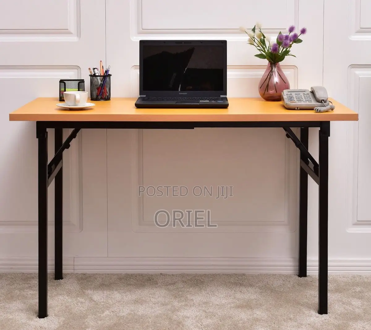 Office Table : 1200mm Foldable Study Computer Table
