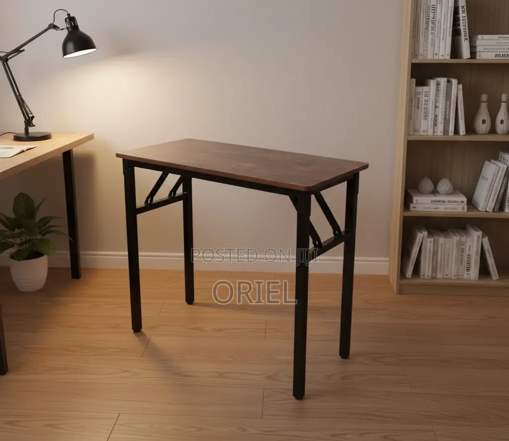 Office Table : 1200mm Foldable Study Computer Table
