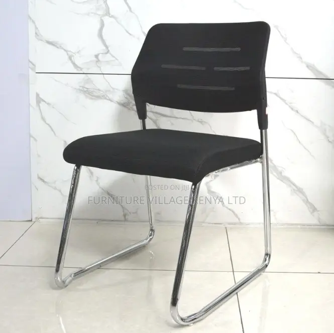 Medium Mesh Back Armless Reception Guest Seat