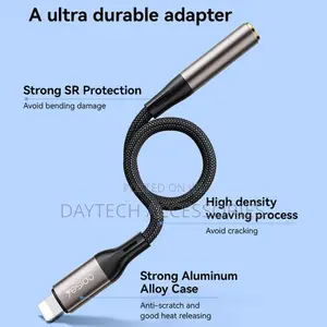 Yesido Yau37 Lightning to 3.5mm Female Audio Adapter