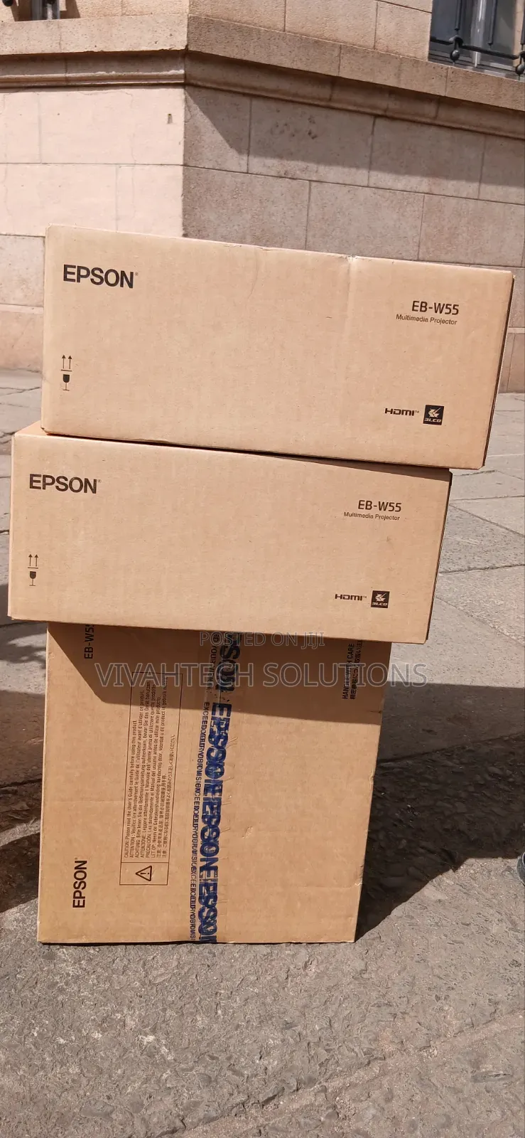 Epson Eb-W53 Projector With Wireless Wi-Fi 6e Connectivity