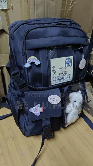 Back to School Style High Capacity School Bag. Size 46*32*20cm.