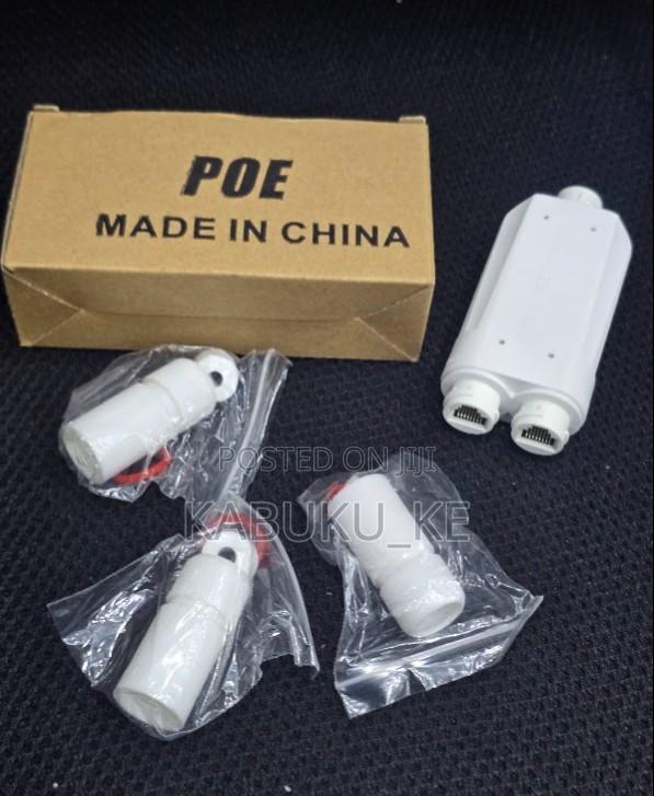 2 Port Rj45 Poe Extender 30w Outdoor/Waterproof 10/100mbps