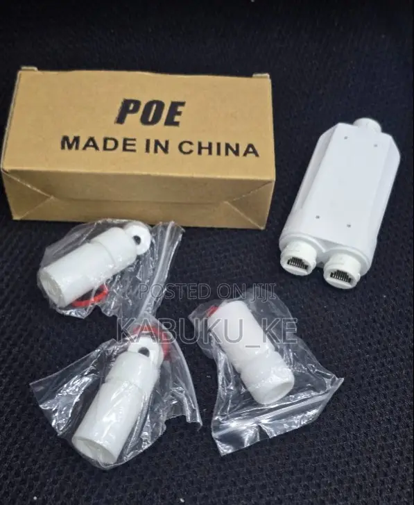 2 Port Rj45 Poe Extender 30w Outdoor/Waterproof 10/100mbps