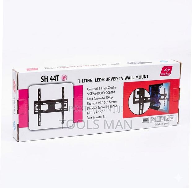 23-60" Tv Skill Tech Sh-44t Tilting Wall Mount.45kg Max, Vesa 400x400