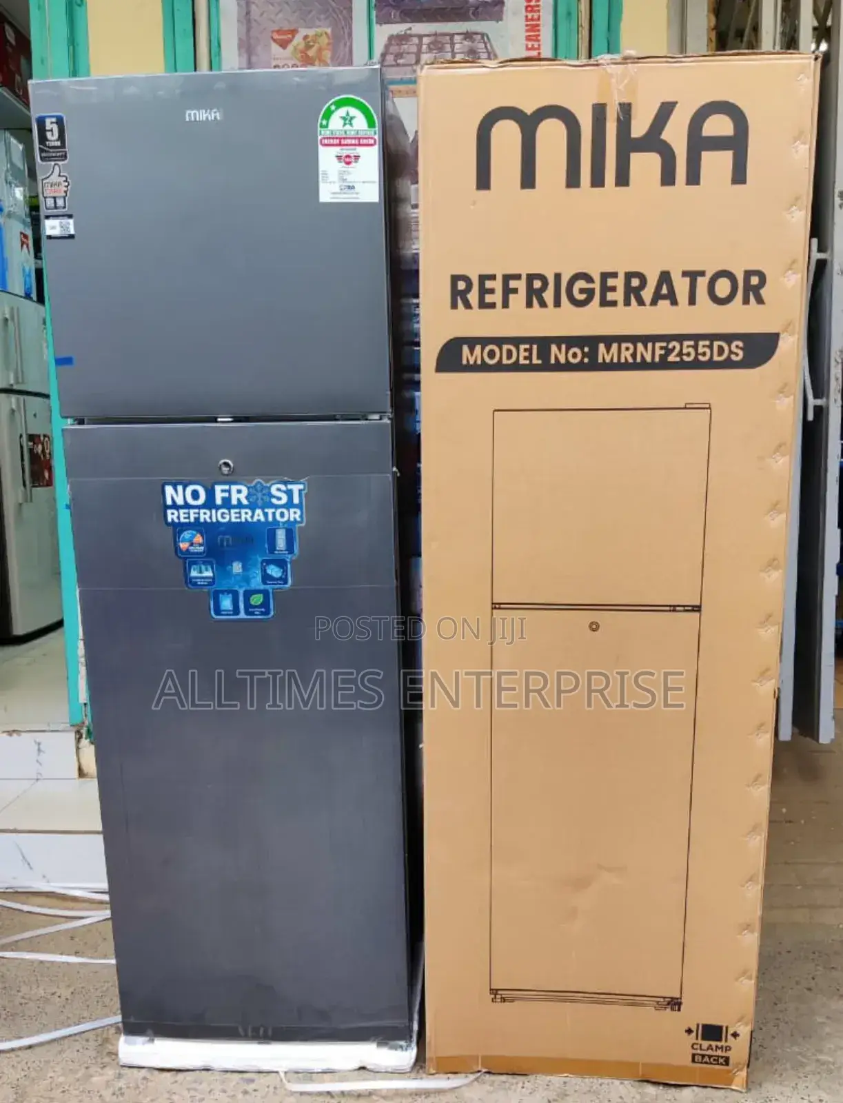 Mika 255litres Fridge No Frost