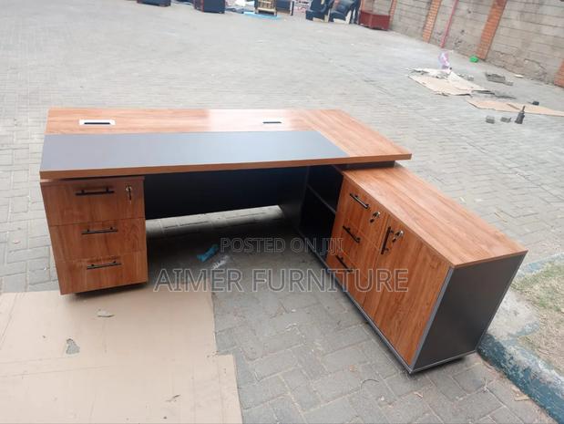 Brown Executive Office Table