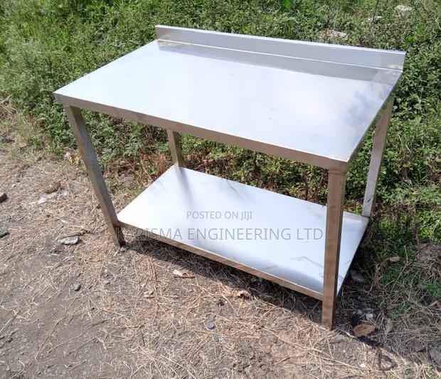 Heavy-Duty Stainless Steel Working Tables