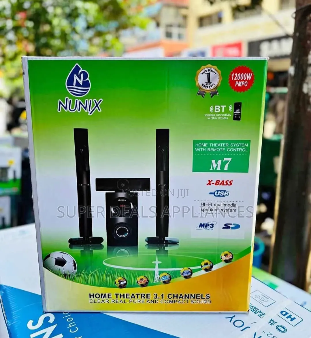 Nunix 3.1ch Nu- M7 Home Theater Speaker System