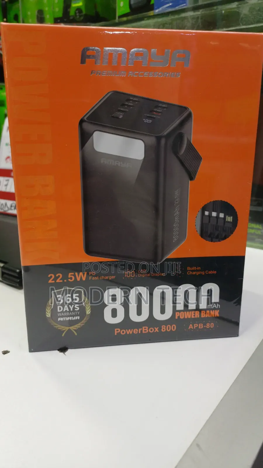 Amaya Powerbox 800 – 80,000mah Fast Charging Power Bank (22.5w Pd)