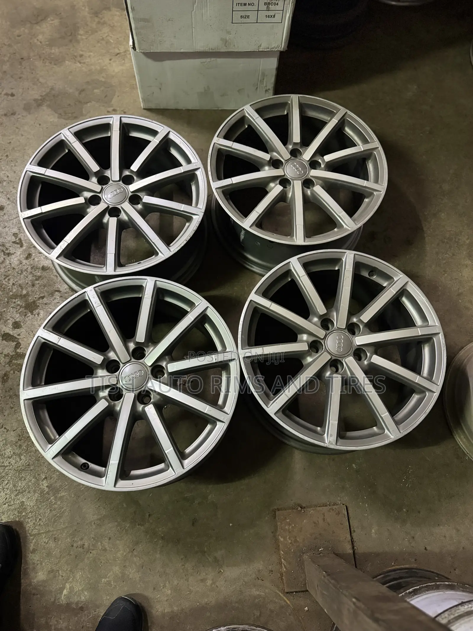 Original Audi A4,A5,A6 Rims 8jj Round Et 48