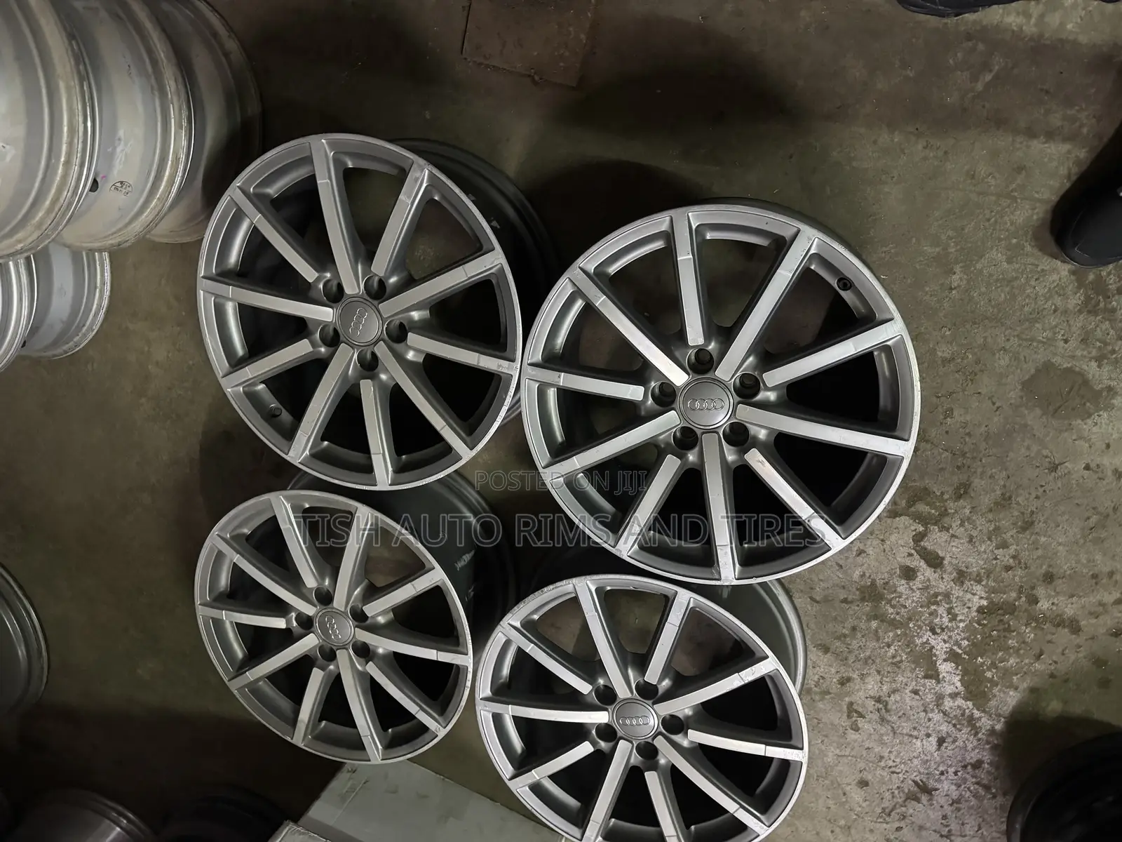 Original Audi A4,A5,A6 Rims 8jj Round Et 48